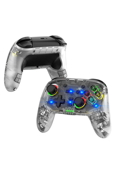 beboncool S09 PC/Switch/iPhone/iPad/Android/TV/Gamepass/Geforce Now RGB Oyun Kolu Joystick