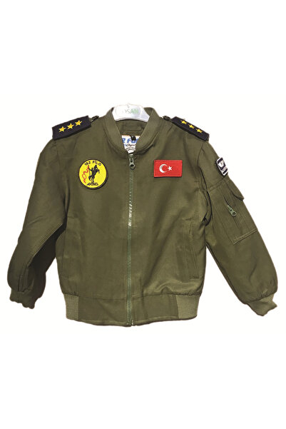Genel Markalar Çocuk Pilot Montu - Yeşil