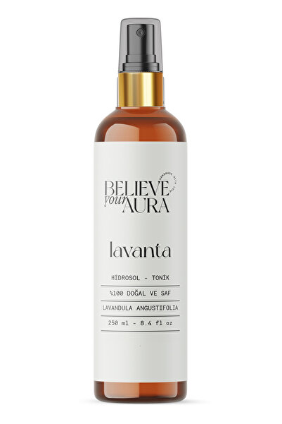 Believe Your Aura Lavanta Suyu %100 Saf Ve Doğal Yaşlanma Karşıtı Canlandırıc...