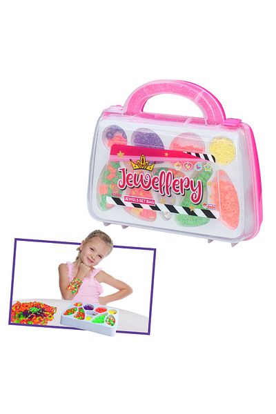 Doğan Oyuncak Dünyası Candy & Ken Jewelry Set Bag - Jewelry Sets - Necklace Set - Bracelet Set - Bead Set - Ball Set