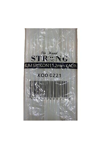 kölner strong 1 kg 11.2x300 Mm Kalın strong Mum Silikon Çubuk Sıcak Şeffaf 33...