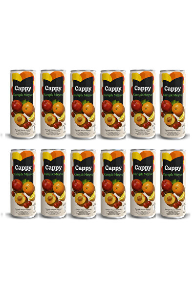 Cappy Bahçe Karışık Meyve Nektarı 330 Ml X 12 Adet