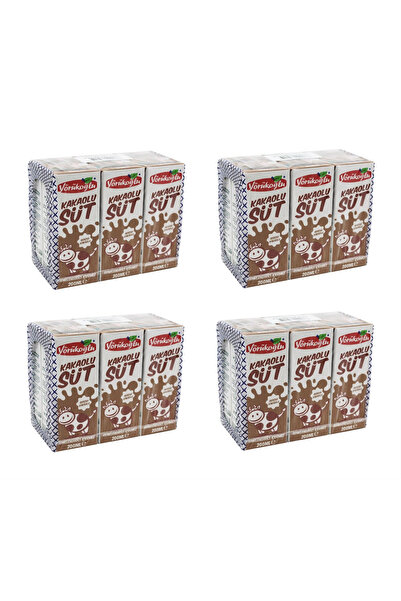 Yörükoğlu Kakaolu Süt 180 Ml X 24 Adet
