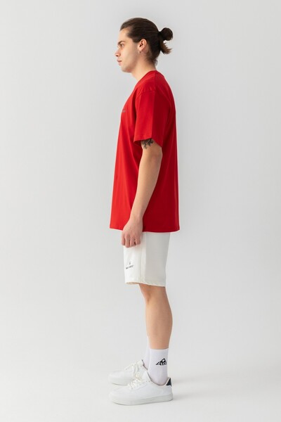 MUTANT Essential Oversize Tişört Kırmızı