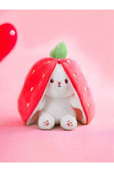 CHANCE GİFT Sürpriz Havuç Peluş Tavşan 50 Cm Oyuncak Hediyelik Sevgiliye Çocuğa Saklı Tavşan