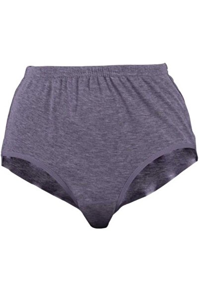 Ceylanoğlu Ribana Likralı Pamuklu Yüksek Bel Anne Külot