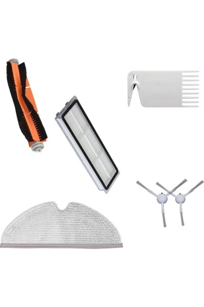 srfn ticaret Xiaomi Mijia 2C Vacuum Mop - Set de 6 bucăți de filtre și pieptene pentru perie