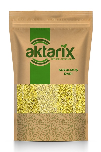 aktarix 1 Kg Soyulmuş Darı / Kabuksuz / Temiz