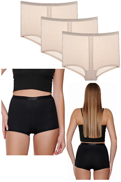 Vanilya Secret Şort 3'Lü Paket