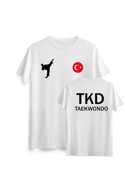 Pisa Art Μπλουζάκι με φαρδύ κόψιμο με σχέδιο Taekwondo Türkiye