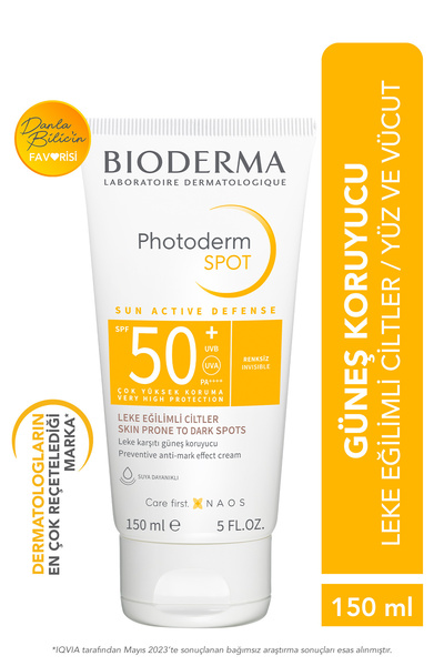 Bioderma Photoderm SPOT SPF50+ Leke Karşıtı Yüksek Koruma Sağlayan Yüz ve Vüc...