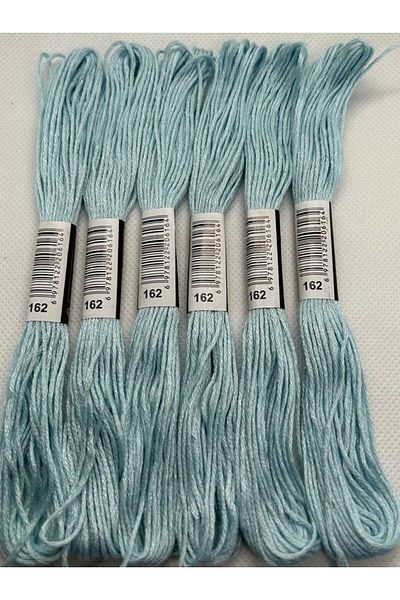 ALMİŞ 6 Pieces Single Color Etamine Cross Stitch Bracelet Brazilian Embroidery Thread-162