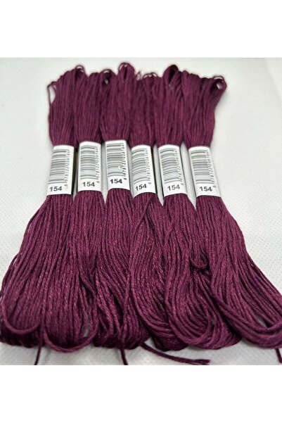 ALMİŞ 6 τεμάχια μονόχρωμο βραχιόλι με σταυροβελονιά βελονάκι βραζιλιάνικο κέντημα Ipi-154