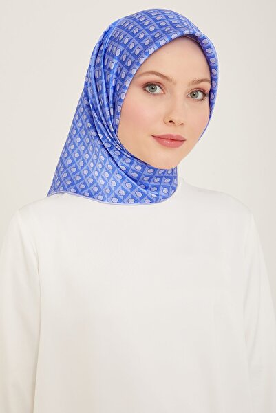 Armine - Silk Scarf 2024 Spring Summer Twill Silk Blue 9109-03