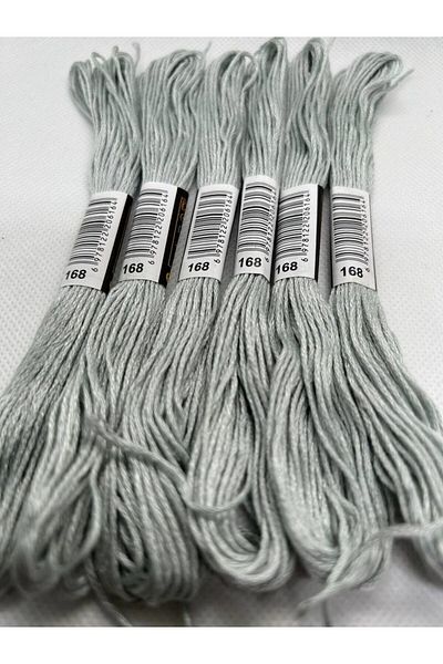 ALMİŞ 6 Pieces Single Color Etamine Cross Stitch Bracelet Brazilian Embroidery Thread-168