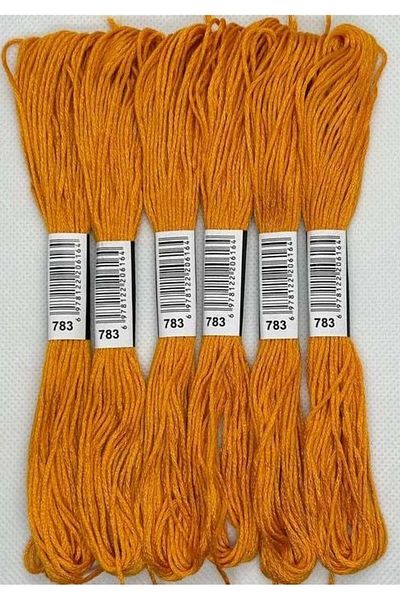 ALMİŞ 6 Pieces Single Color Etamine Cross Stitch Bracelet Brazilian Embroidery Thread 4-758