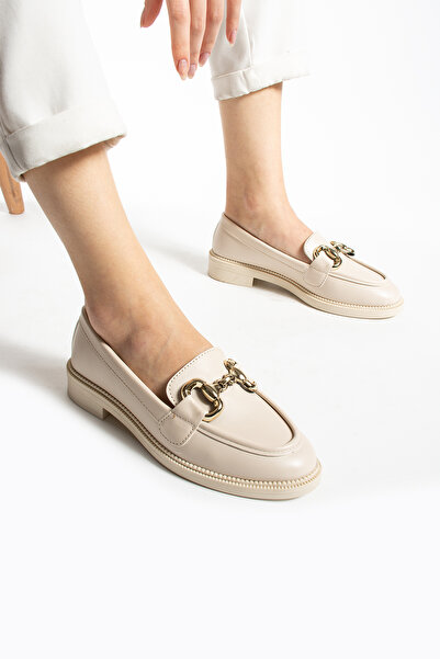 DUXAL SHOES Jane Kadın Loafer Makosen Casual Toka Detay Günlük Ayakkabı