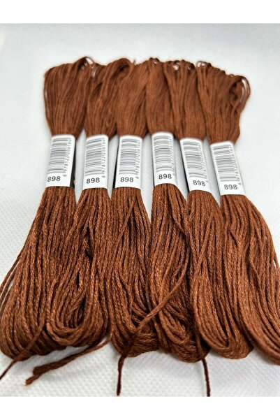 ALMİŞ 6 τμχ Μονόχρωμο Βραχιόλι Ατεμίνης Σταυροβελονιάς Βραζιλίας Κέντημα Σπάτσο 5-801