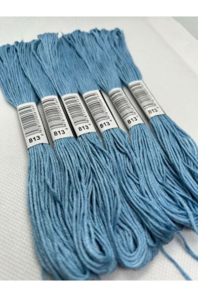 ALMİŞ 6 τμχ Μονόχρωμο Βραχιόλι Ατεμίνης Σταυροβελονιάς Βραζιλίας Κέντημα Σπάτσο 5-801