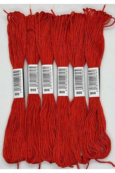 ALMİŞ 6 bucăți de o singură culoare etamină brățară cruce broderie braziliană 5-801