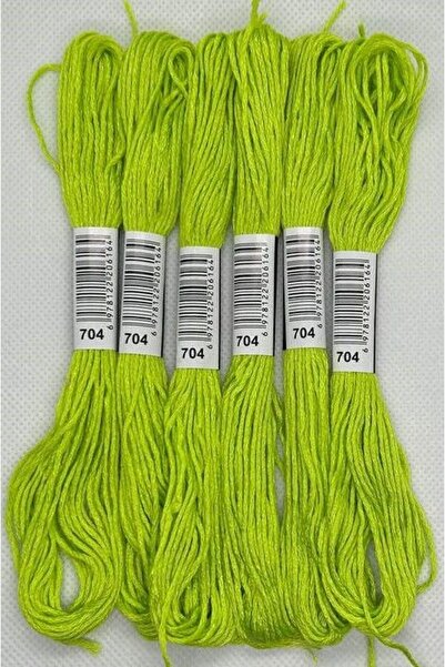 ALMİŞ 6 τμχ Μονόχρωμο Βραχιόλι Ατεμίνης Σταυροβελονιά Βραζιλίας Κέντημα Σχοινί 4-758