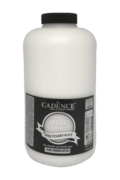 Cadence Boya Multısurface Hybrıd Akrilik Boya H-003 ESKİMİŞ BEYAZ 2 Litre