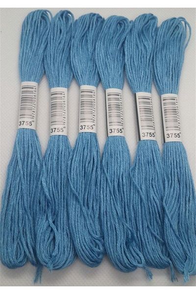 ALMİŞ 6 bucăți de o singură culoare etamină brățară cruce broderie braziliană 8-3713