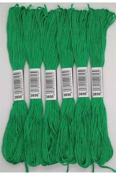 ALMİŞ 6 bucăți de o singură culoare etamină brățară cruce broderie braziliană...