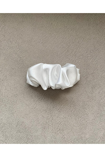 Bride Glim Gathered Satin Clip Buckle - Bride, Bridal, Bridesmaids, Bridesmai...