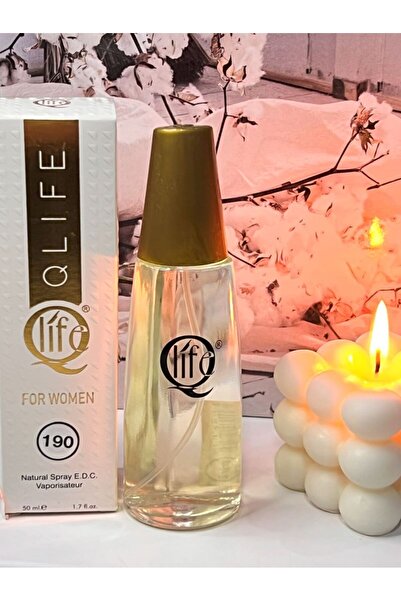 Qlife No: 190 Lady Million Paco Robanne Odunsu-Meyve-Çiçek Kokulu Kadın Parfü...