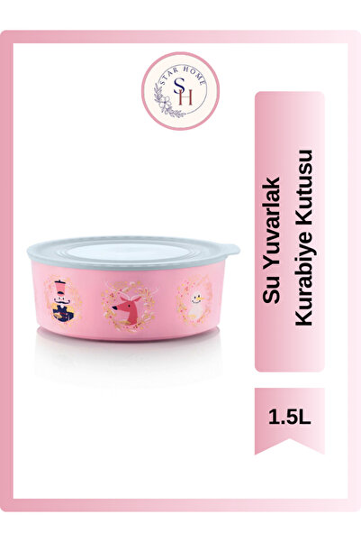 Tupperware Su Yuvarlak Kurabiye Kutusu 1.5L