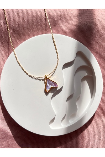 Claritas Takı Kadın Altın Kaplama, Çelik, Efektli Yunus Balığı, Balık Kuyruğu...