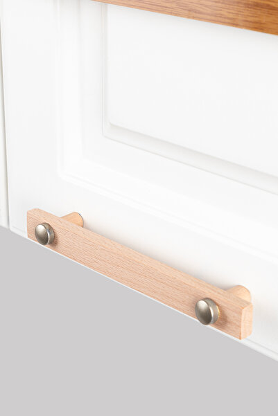 ARTI WOODS Dolap Kulpu, 320 Mm, (32 CM), Mutfak Dolap Kulplari, Ahşap Kulp, C...