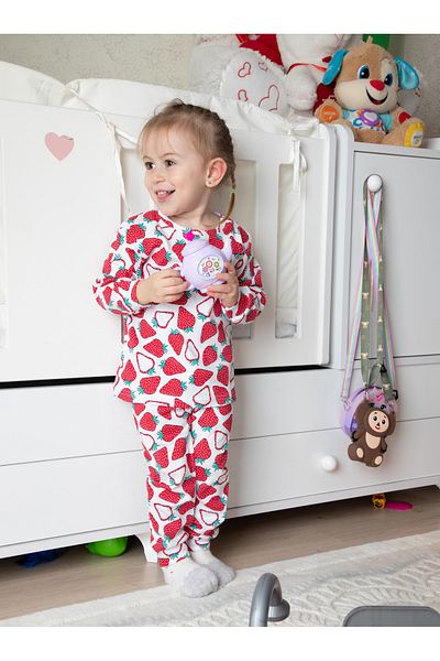 Krazber Fata |   Maneca lunga | Imprimat |   Set de pijamale