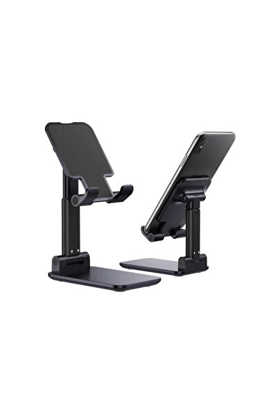 Mettzchrom Masaüstü Telefon Tutucu Stant Masaüstü Tablet Tutacak Şarj Standı