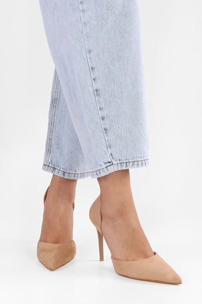 Shoeberry Dámské semišové jehly Judith Skin