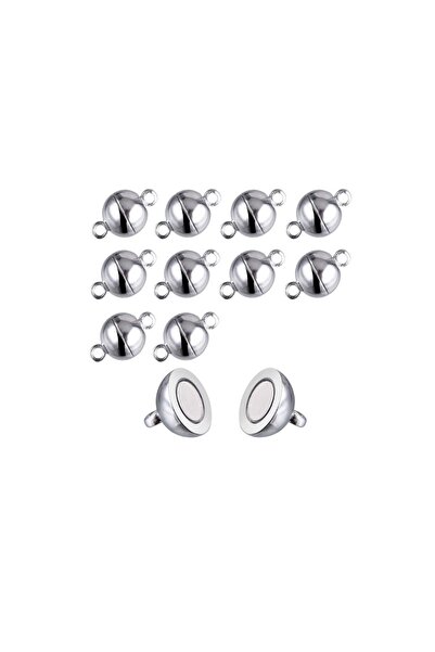 Hdg 10 çift Kadın Eşarp Ve Şal Mıknatısı -  8 mm çap