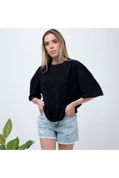 MAGORS TRIAC DE FEMEI 100% BUMBAC OVERSIZE NEPRINCIPAT STYLE-X
