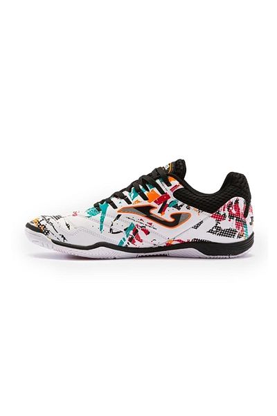 Joma Ανδρικά παπούτσια αγώνα ποδοσφαίρου Maxima 2332 Λευκό Πορτοκαλί Κόκκινο Εσωτερικό Maxw2332In