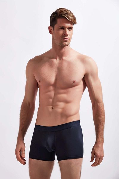 josejuan Anvelopă cu litere din lycra boxer pentru bărbați din 3 piese 1011