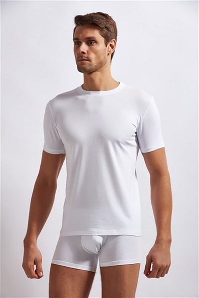josejuan Tricou pentru bărbați, exclusivist cu gât rotund, Lycra modal Suprem 54211