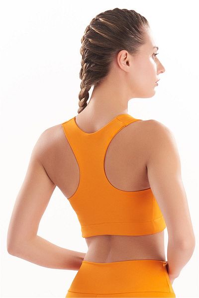 josejuan Women's Sports Bra 7153 - Square Collar and Back Detail