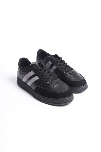 Moda Değirmeni Black-Grey Women's Sneakers BG1147-101-0006