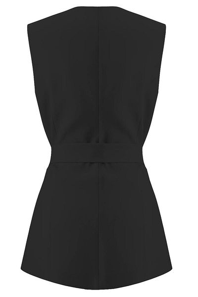 Exquise Belt Detailed Vest