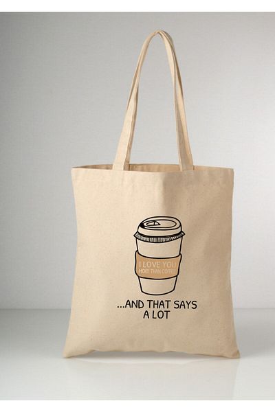 Cemira Art Coffee Design Tote Bag Geantă de stofa