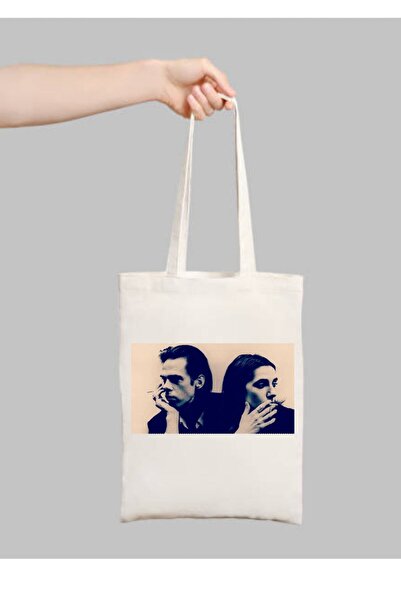 Cemira Nick Cave And Pj Harvey Designed Tote Bag υφασμάτινη τσάντα