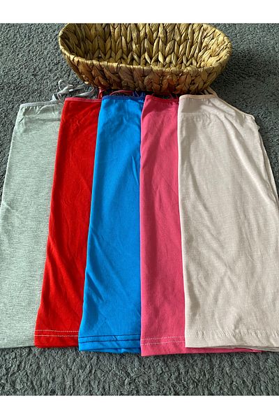 EBRULİ BUTİK06 Large size 5 Pieces Athlete with rope straps