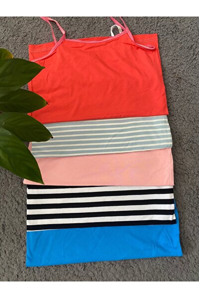 EBRULİ BUTİK06 Large size 5 Pieces Athlete with rope straps