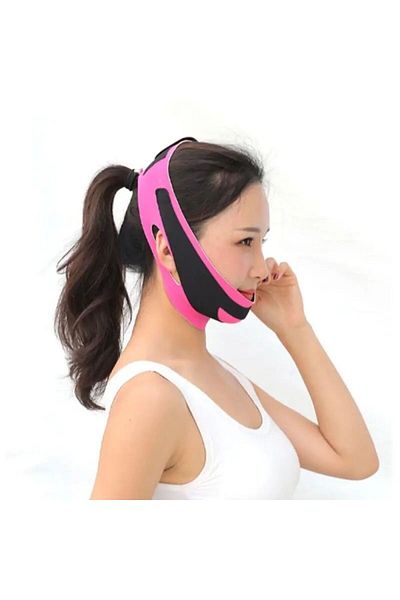 BABUBA Facial Mask, V-Shaped Stretch Belt, Neck Sling, Face Lift Bandage Skin Care