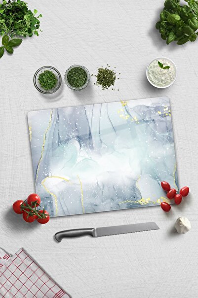 Decorita لوح تقطيع الزجاج - لوح تقطيع الزجاج |   ألوان مائية تجريدية |   30 س...